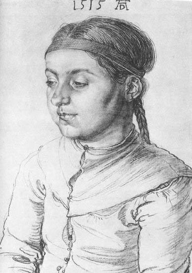 Albrecht Durer Portrait of a Girl France oil painting art